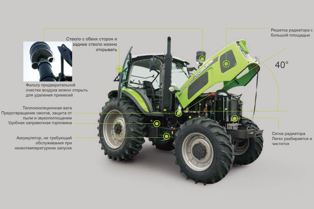 Traktor RS1604 Zoomlion